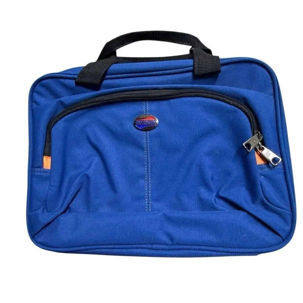 American Tourister Unisex Blue Travel Organizer Carrier Satchel Bag